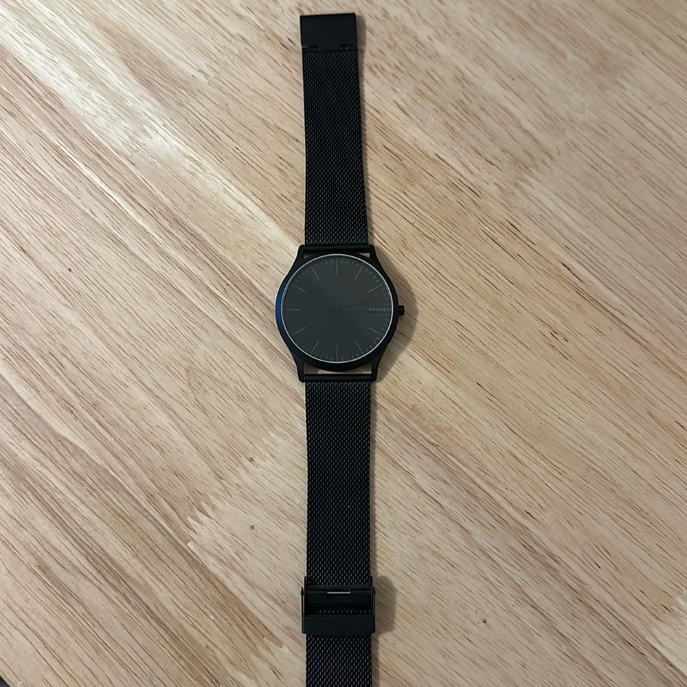 Skagen Men’s Black Quartz Watch